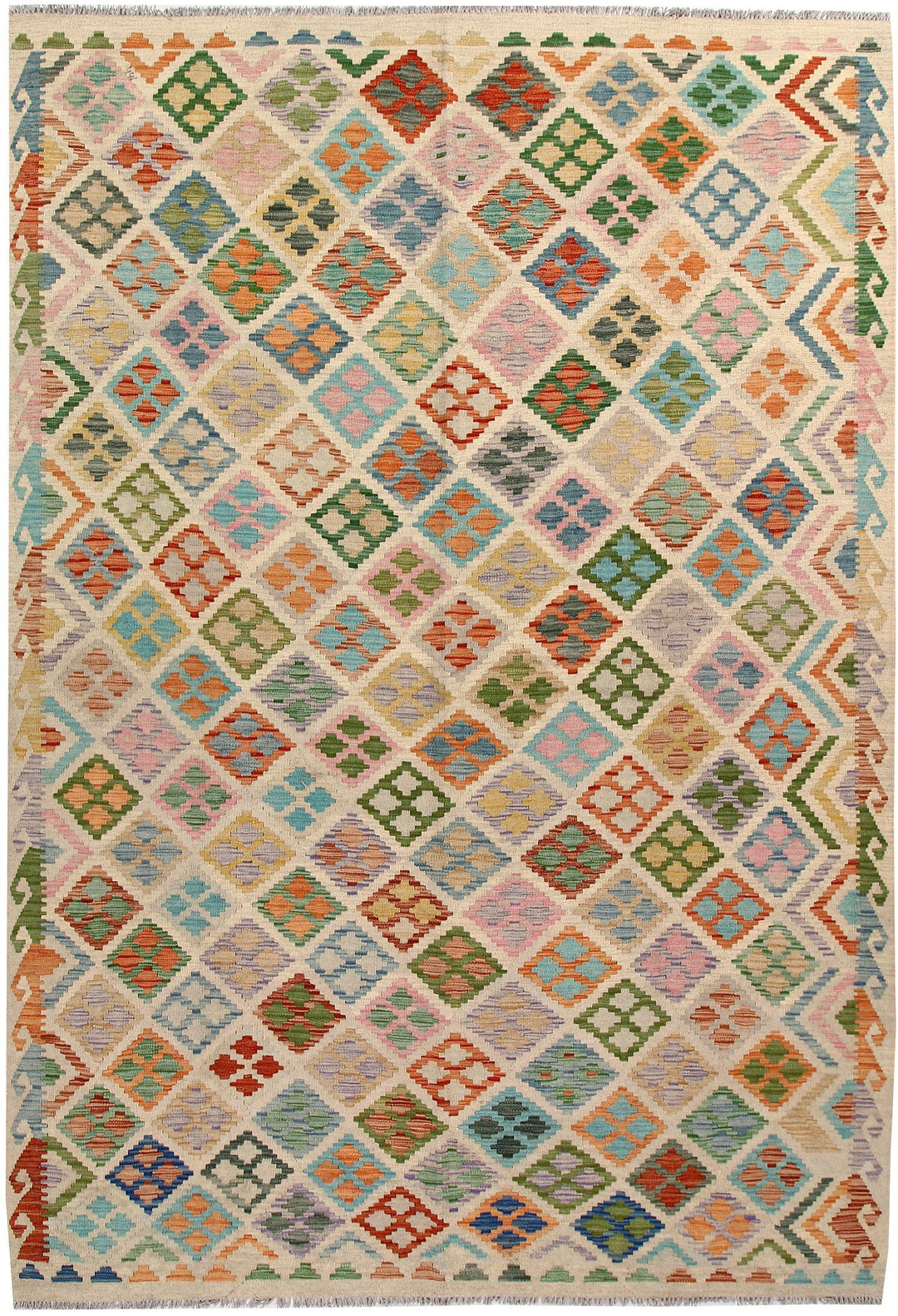 Kilim 6' 8 x 9' 10 - No. 58361 - ALRUG Rug Store