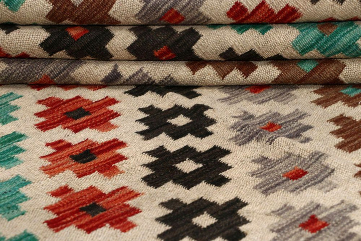 Kilim 6' 6 x 9' 10 - No. 58364 - ALRUG Rug Store