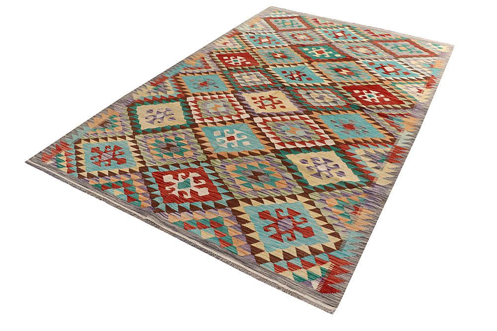 Kilim 6' 6 x 9' 10 - No. 58365 - ALRUG Rug Store