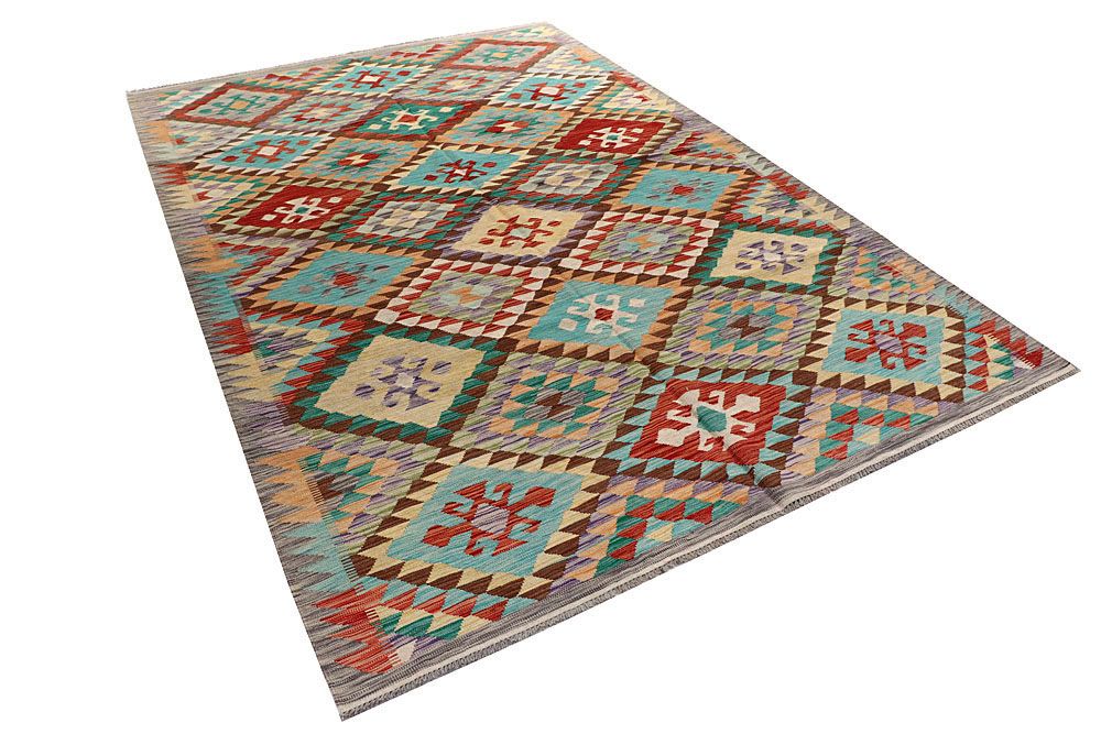 Kilim 6' 6 x 9' 10 - No. 58365 - ALRUG Rug Store