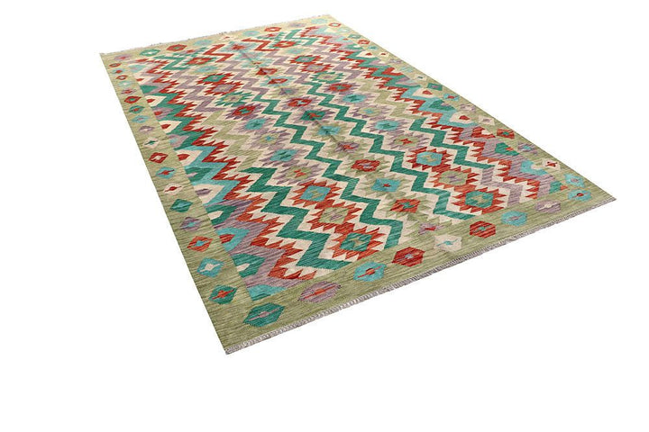 Kilim 6' 3 x 9' 7 - No. 58367 - ALRUG Rug Store