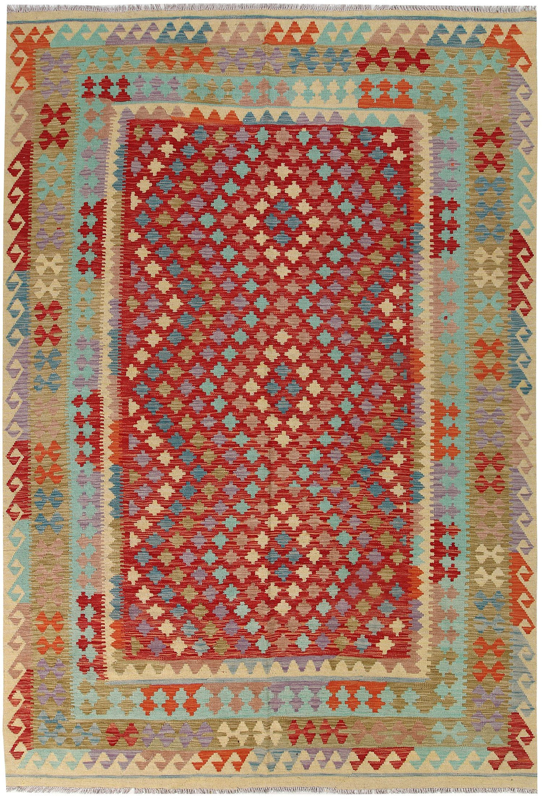 Kilim 6' 8 x 9' 6 - No. 58369 - ALRUG Rug Store