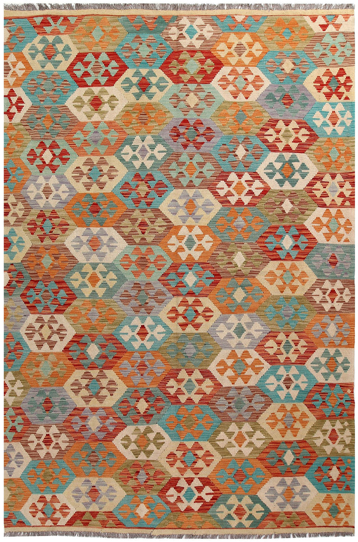 Kilim 6' x 9' - No. 58370 - ALRUG Rug Store