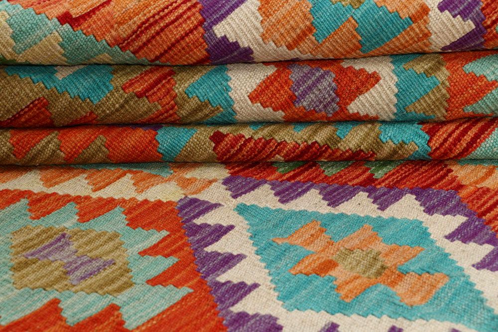 Kilim 6' 9 x 10' 1 - No. 58372 - ALRUG Rug Store