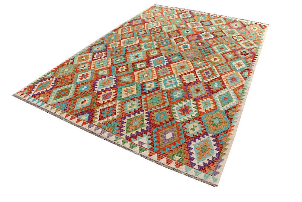 Kilim 6' 9 x 10' 1 - No. 58372 - ALRUG Rug Store