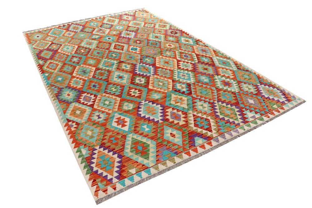Kilim 6' 9 x 10' 1 - No. 58372 - ALRUG Rug Store