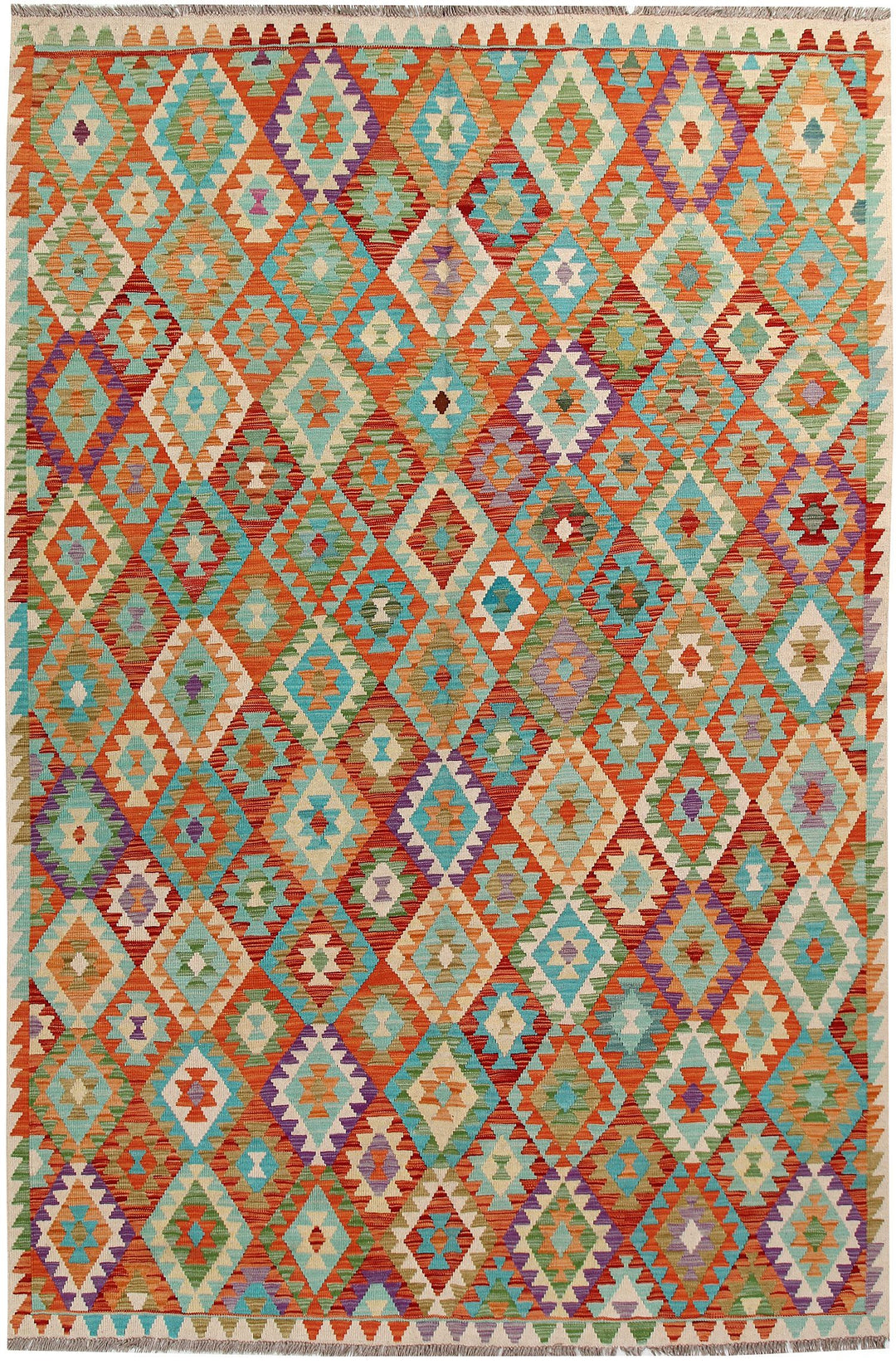 Kilim 6' 9 x 10' 1 - No. 58372 - ALRUG Rug Store