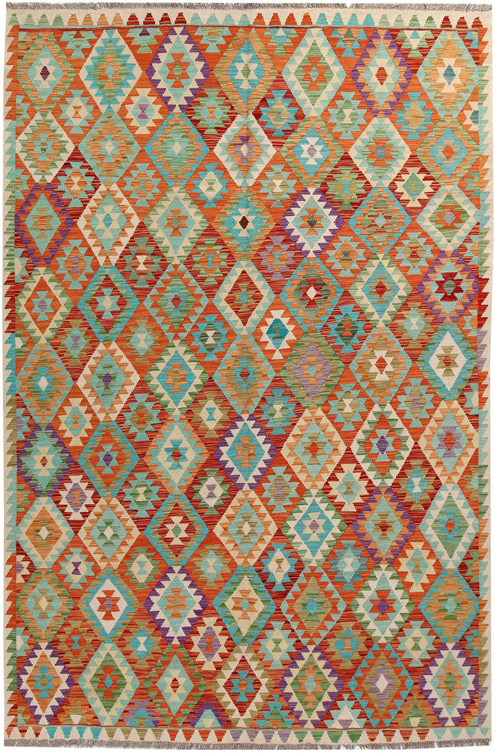 Kilim 6' 9 x 10' 1 - No. 58372 - ALRUG Rug Store