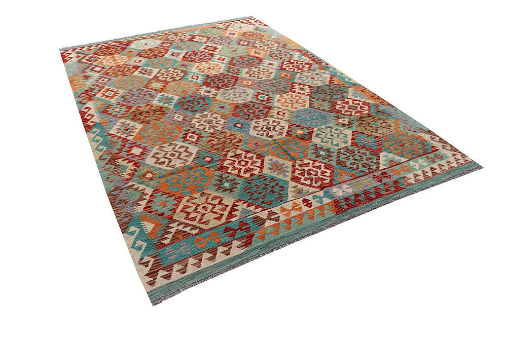 Kilim 6' 10 x 9' 8 - No. 58373 - ALRUG Rug Store