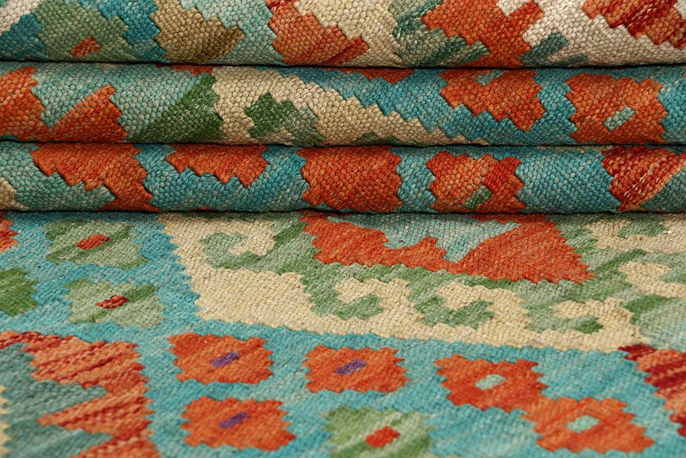 Kilim 6' 9 x 9' 9 - No. 58374 - ALRUG Rug Store