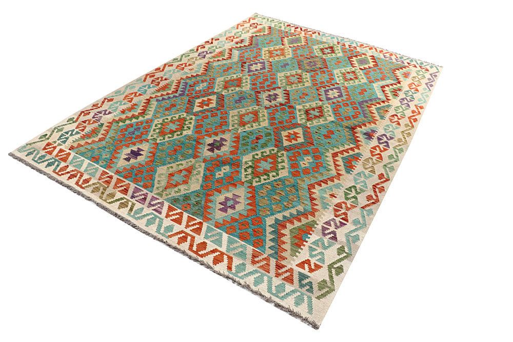 Kilim 6' 9 x 9' 9 - No. 58374 - ALRUG Rug Store