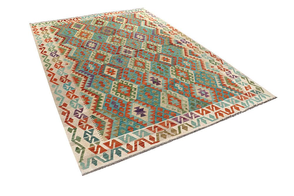 Kilim 6' 9 x 9' 9 - No. 58374 - ALRUG Rug Store
