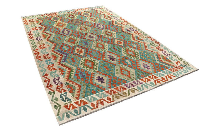 Kilim 6' 9 x 9' 9 - No. 58374 - ALRUG Rug Store