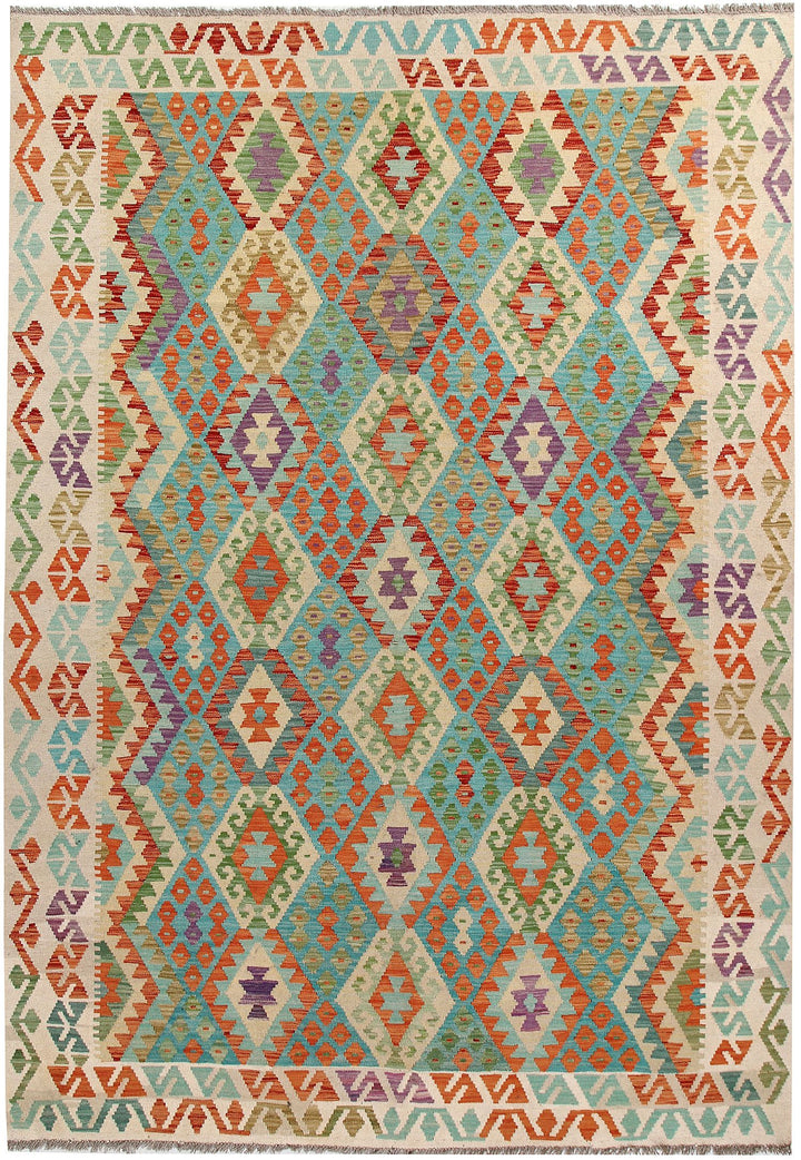 Kilim 6' 9 x 9' 9 - No. 58374 - ALRUG Rug Store