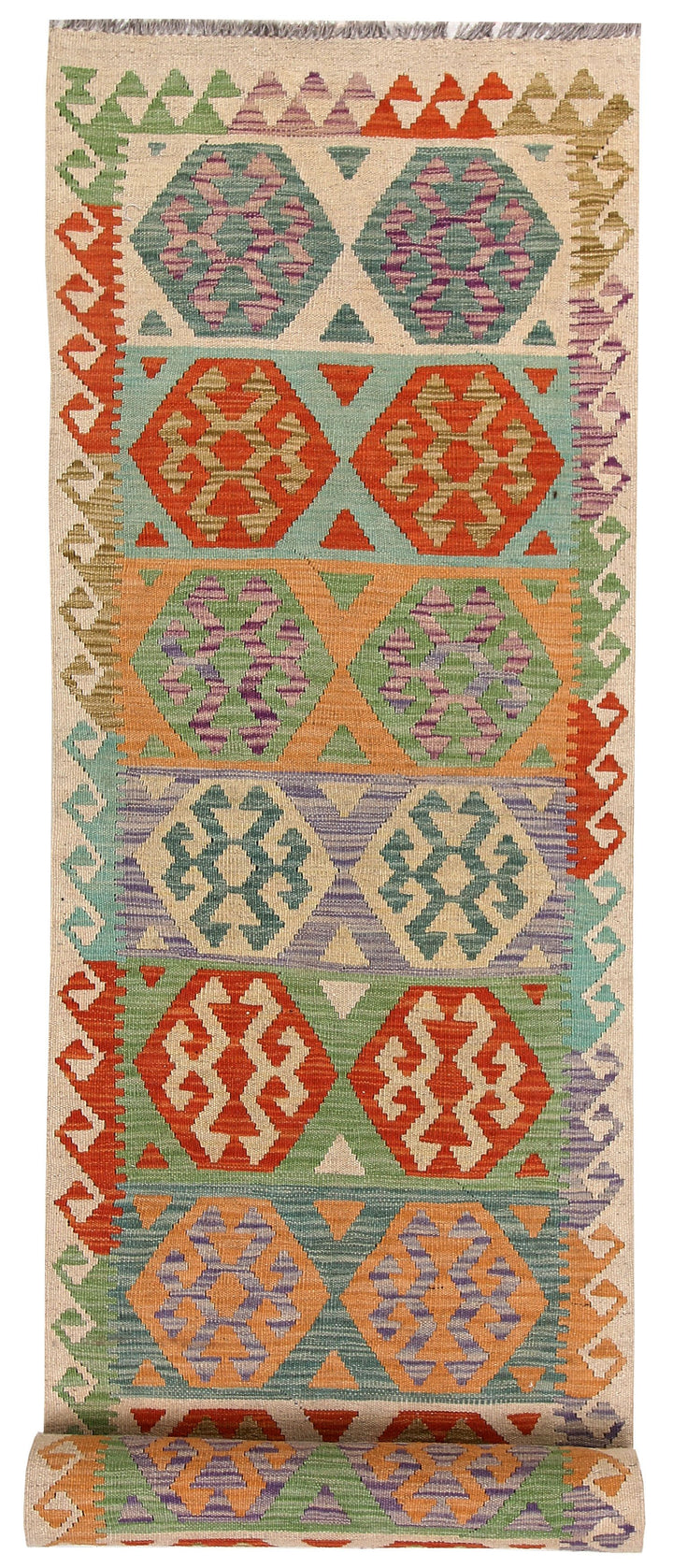 Kilim 2' 6 x 13' 2 - No. 58378 - ALRUG Rug Store