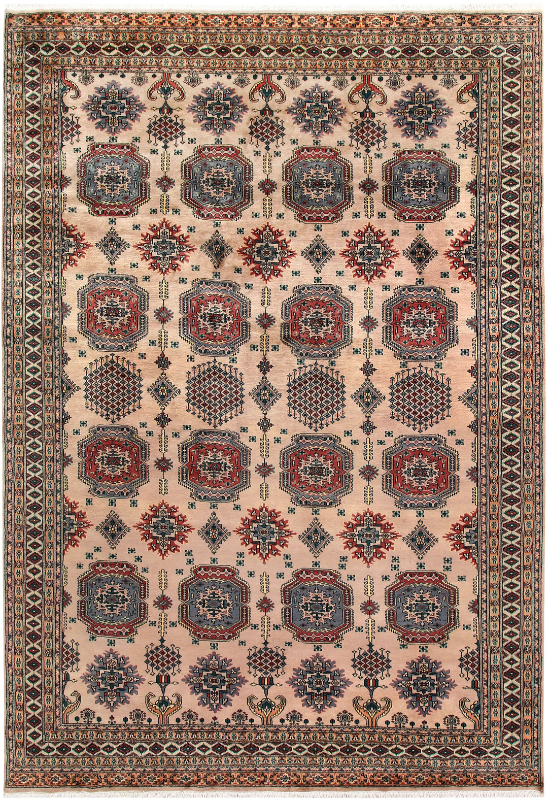 Bisque Caucasian 7' 10 x 11' 5 - No. 58381 - ALRUG Rug Store