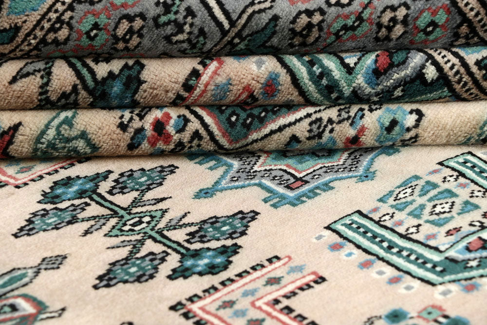 Blanched Almond Caucasian 7' 10 x 11' - No. 58399 - ALRUG Rug Store