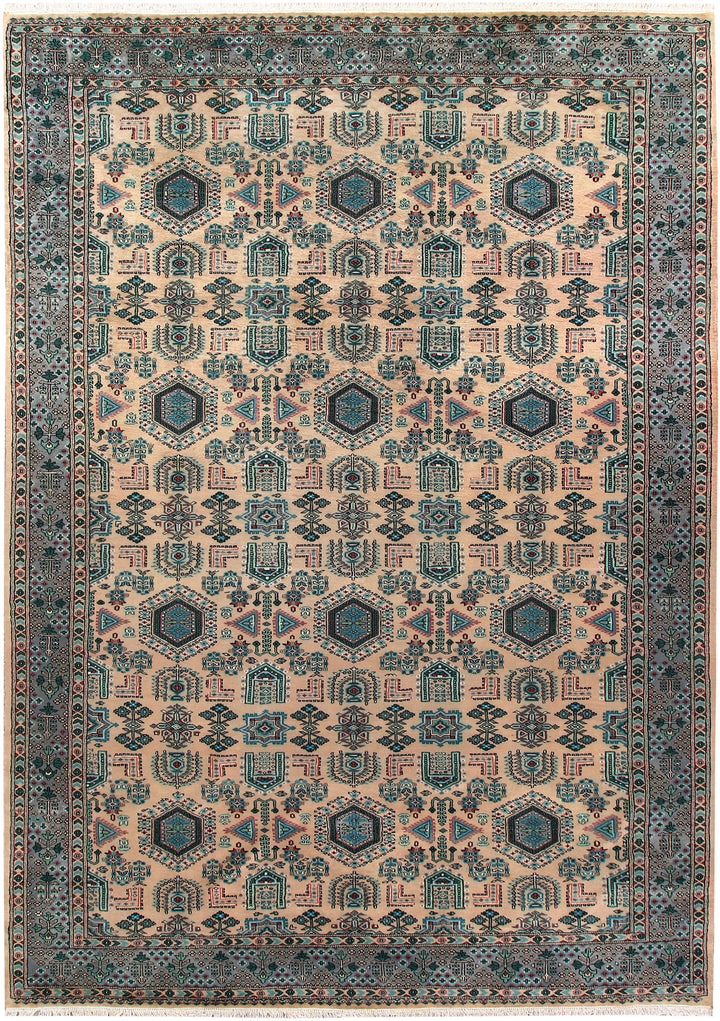 Blanched Almond Caucasian 7' 10 x 11' - No. 58399 - ALRUG Rug Store