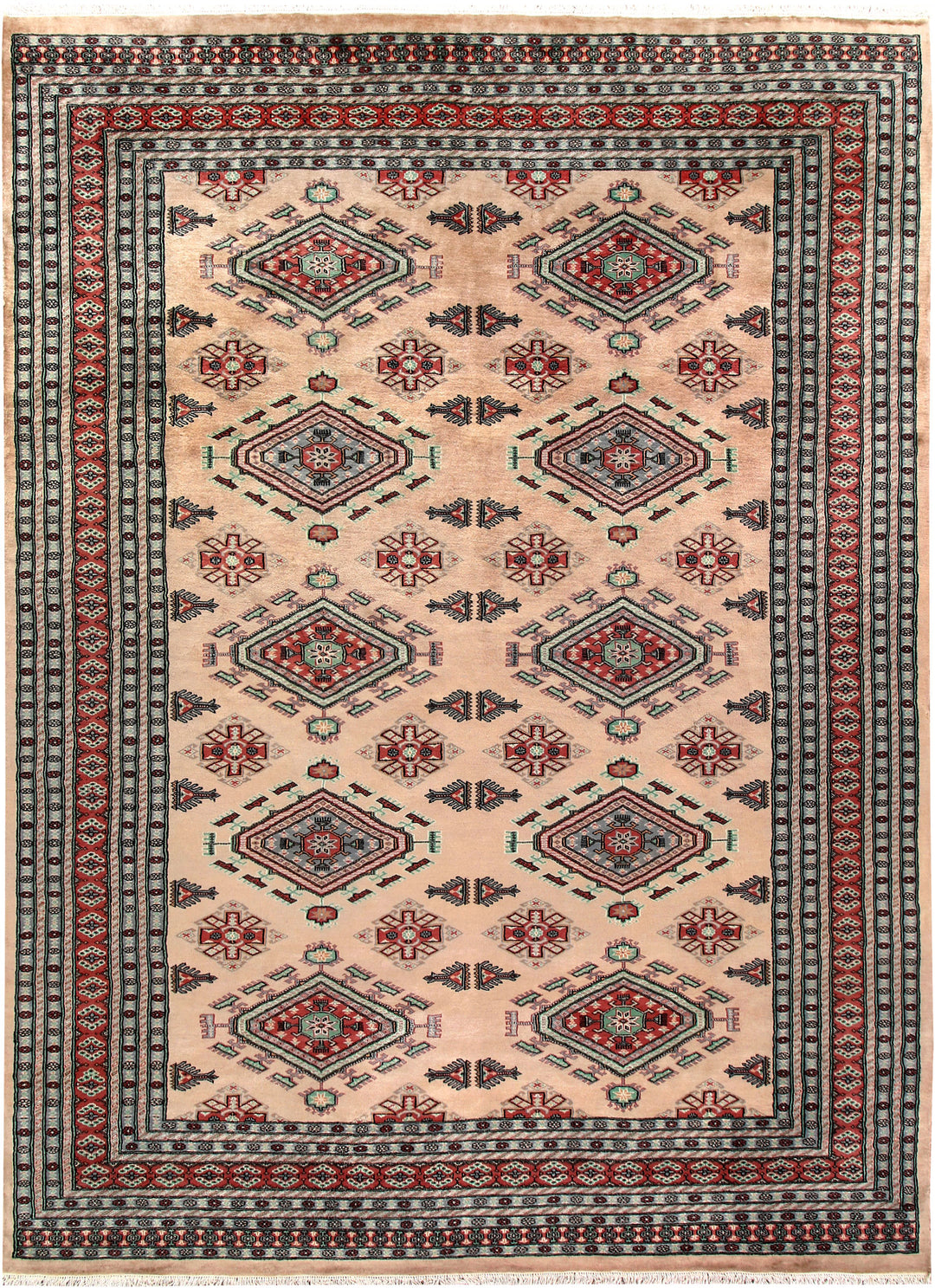 Bisque Caucasian 8' 2 x 11' 1 - No. 58409 - ALRUG Rug Store
