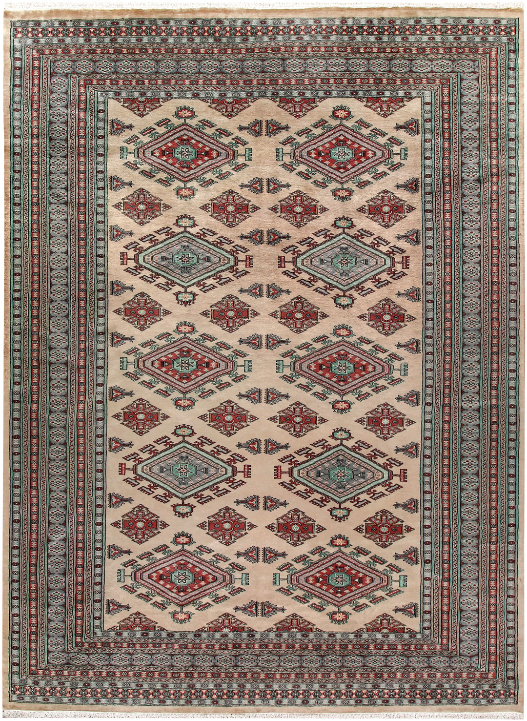 Bisque Caucasian 8' 2 x 11' 1 - No. 58415 - ALRUG Rug Store
