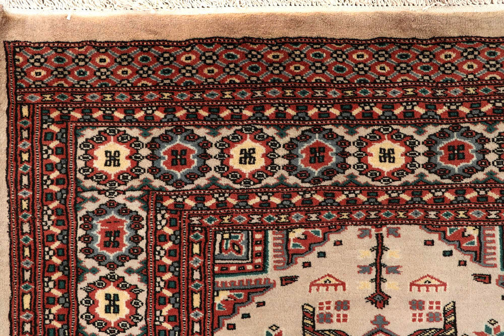 Blanched Almond Caucasian 8' 2 x 10' 6 - No. 58445 - ALRUG Rug Store
