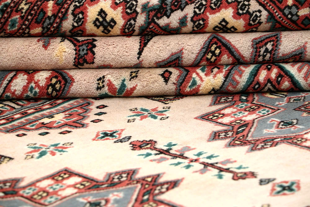 Blanched Almond Caucasian 8' 2 x 10' 6 - No. 58445 - ALRUG Rug Store