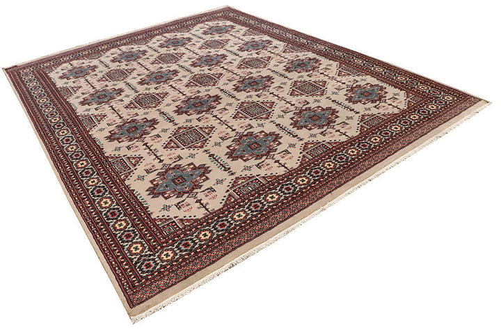 Blanched Almond Caucasian 8' 2 x 10' 6 - No. 58445 - ALRUG Rug Store