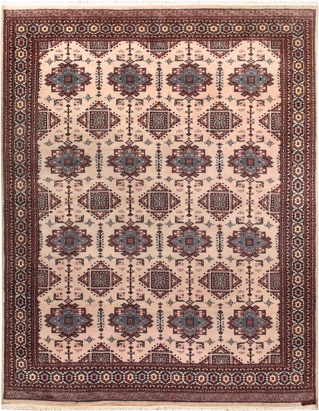 Blanched Almond Caucasian 8' 2 x 10' 6 - No. 58445 - ALRUG Rug Store
