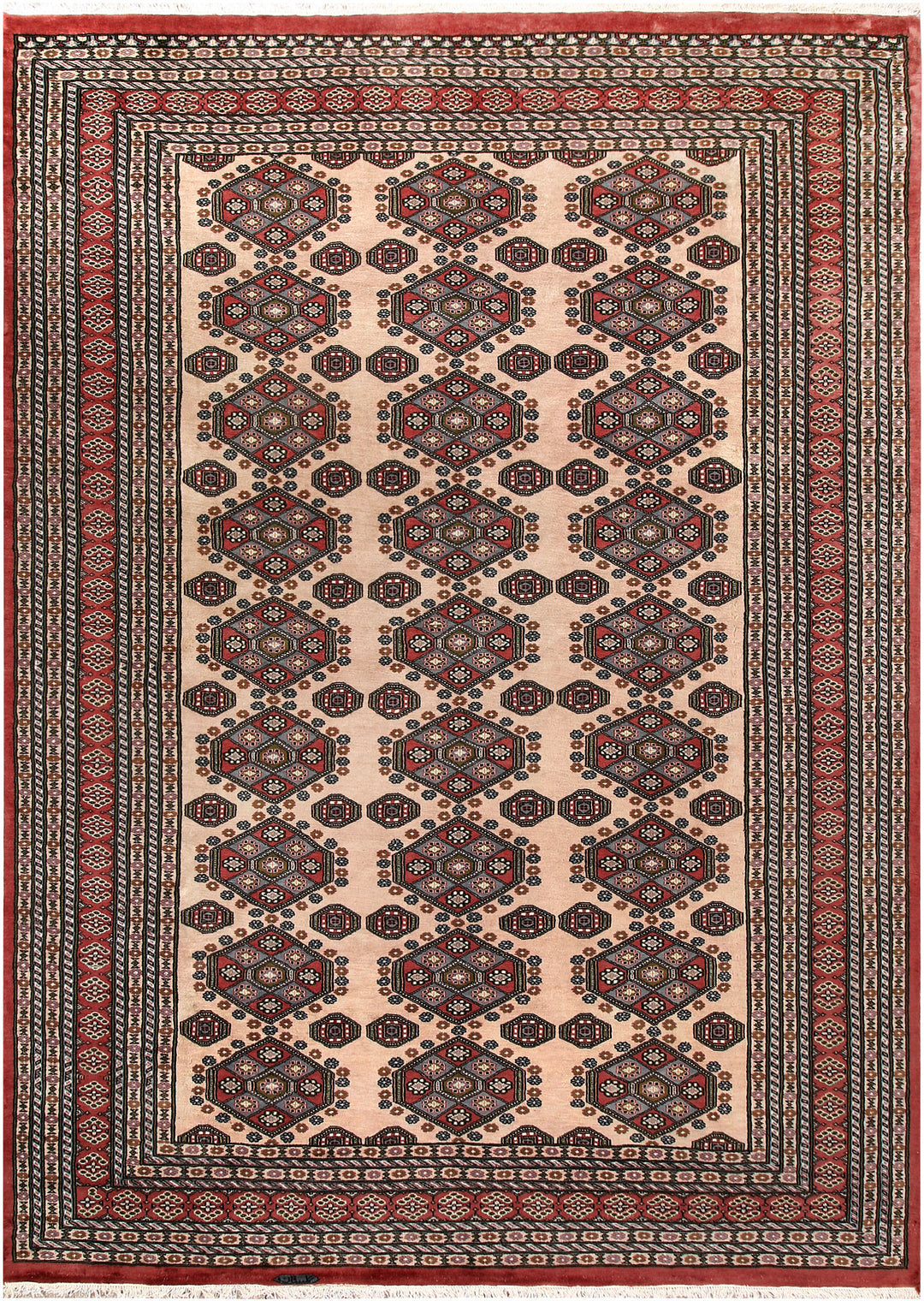 Bisque Caucasian 7' 10 x 11' - No. 58446 - ALRUG Rug Store