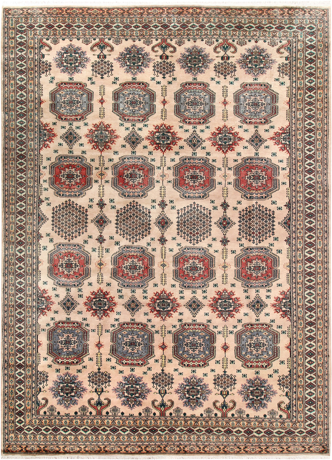 Bisque Caucasian 8' 1 x 11' 3 - No. 58449 - ALRUG Rug Store