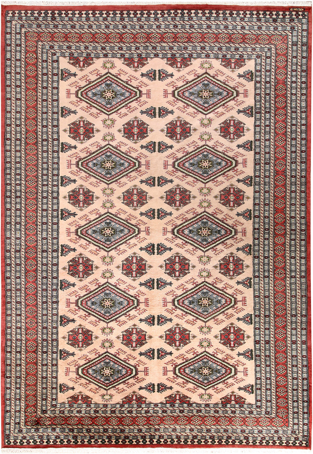 Bisque Caucasian 8' 1 x 11' 7 - No. 58450 - ALRUG Rug Store