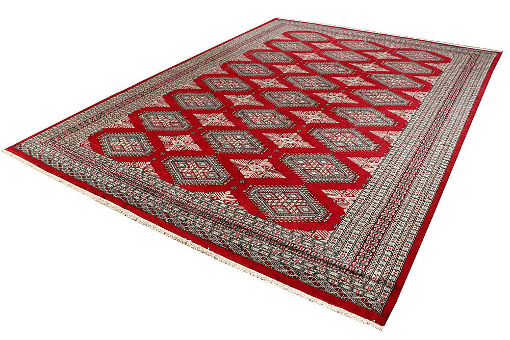 Firebrick Jaldar 8' 4 x 11' 7 - No. 58452 - ALRUG Rug Store