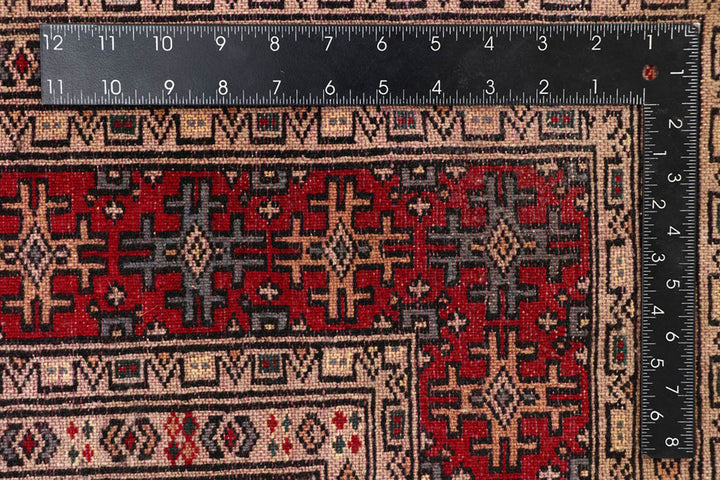 Red Caucasian 8'  1" x 10'  6" - No. QA81335