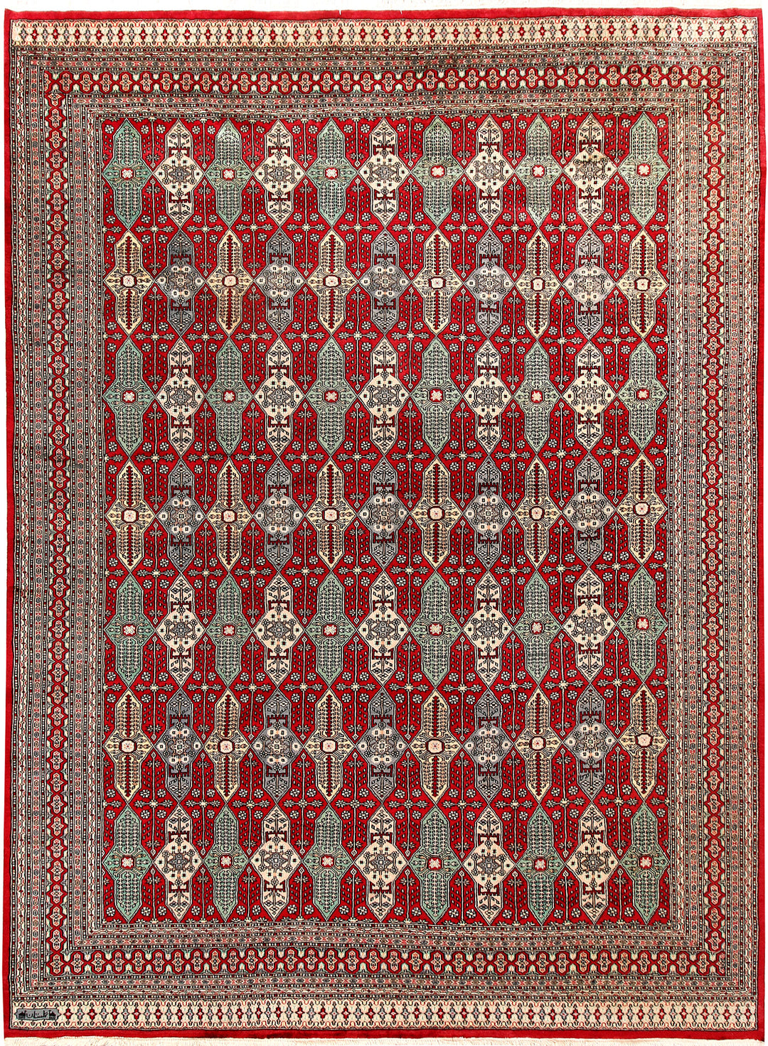 Firebrick Caucasian 8' 1 x 11' - No. 58455 - ALRUG Rug Store