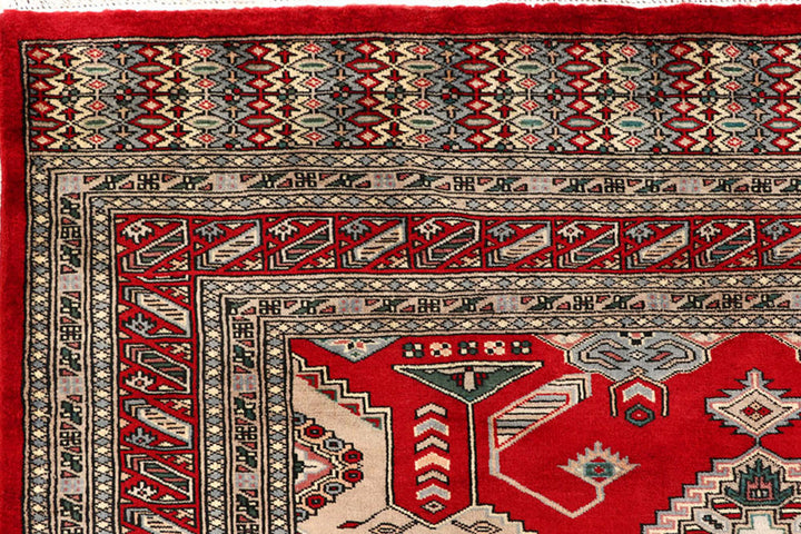 Red Caucasian 8'  1" x 9'  10" - No. QA71675