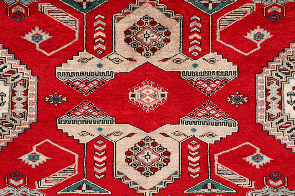 Red Caucasian 8' 1 x 9' 10 - No. 58456 - ALRUG Rug Store