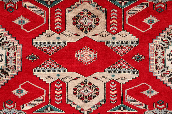 Red Caucasian 8' 1 x 9' 10 - No. 58456 - ALRUG Rug Store