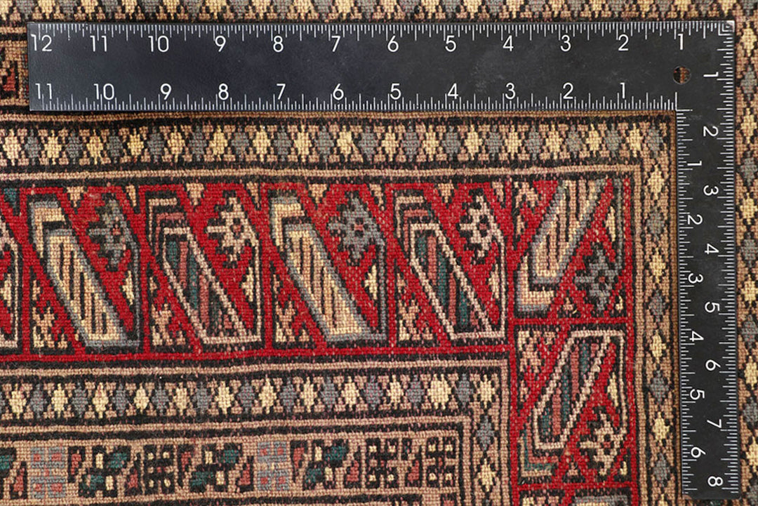 Red Caucasian 8'  1" x 9'  10" - No. QA71675