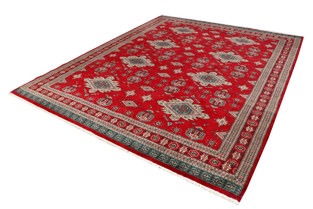 Red Caucasian 8' 1 x 10' 2 - No. 58458 - ALRUG Rug Store