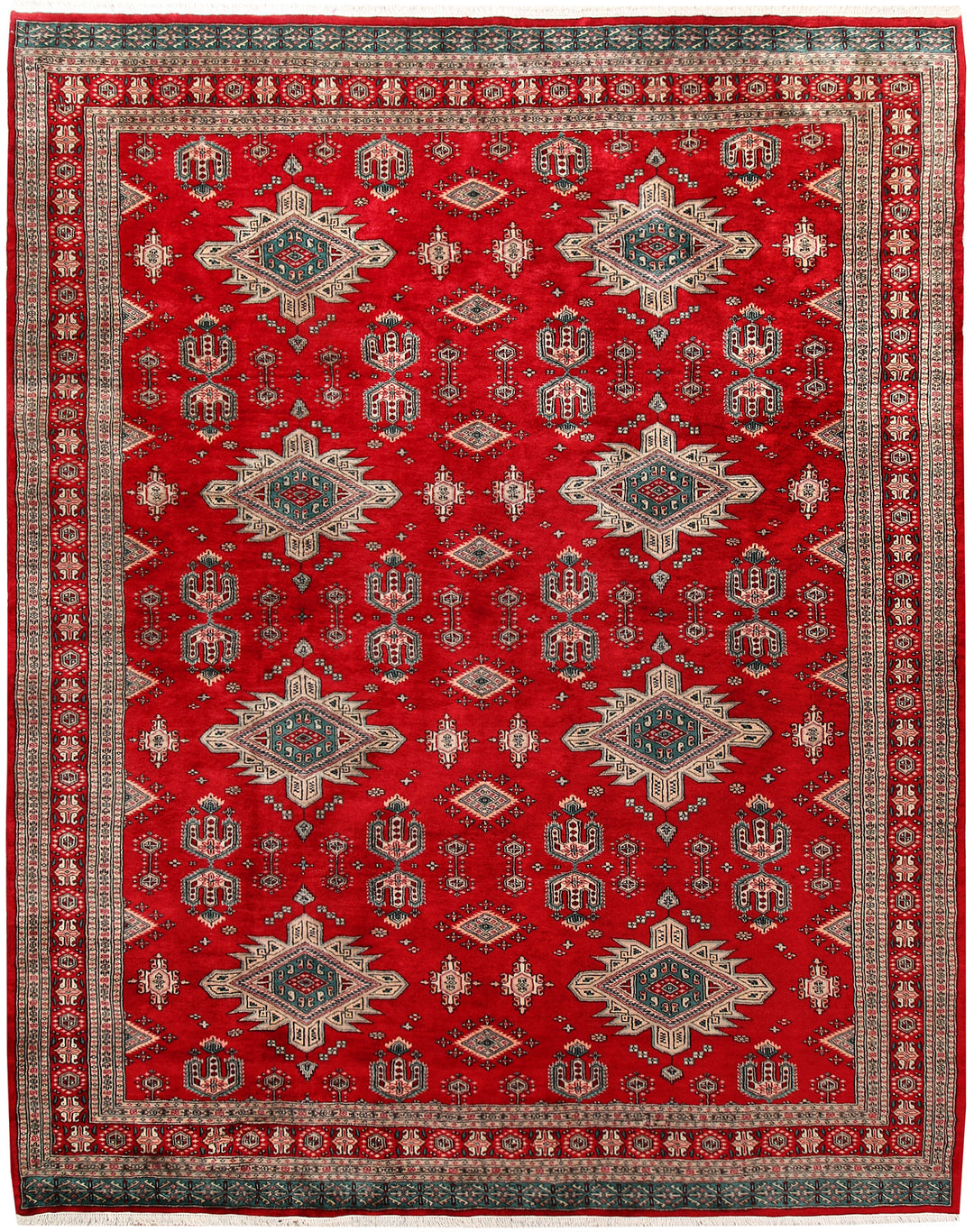 Red Caucasian 8' 1 x 10' 2 - No. 58458 - ALRUG Rug Store