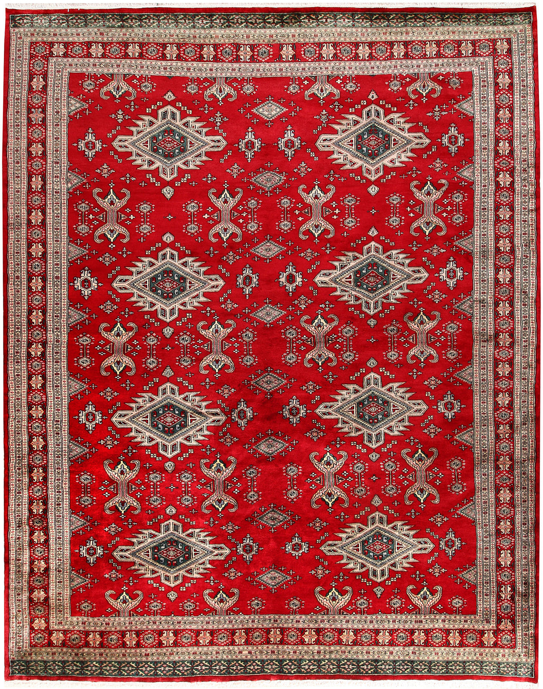 Firebrick Caucasian 8' 3 x 10' 4 - No. 58460 - ALRUG Rug Store