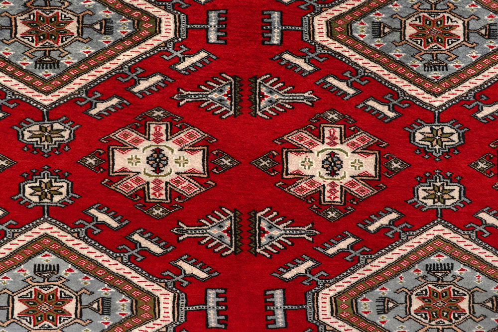 Firebrick Caucasian 7' 11 x 10' 11 - No. 58464 - ALRUG Rug Store