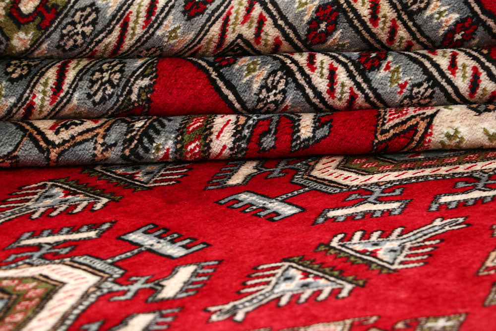 Firebrick Caucasian 7' 11 x 10' 11 - No. 58464 - ALRUG Rug Store