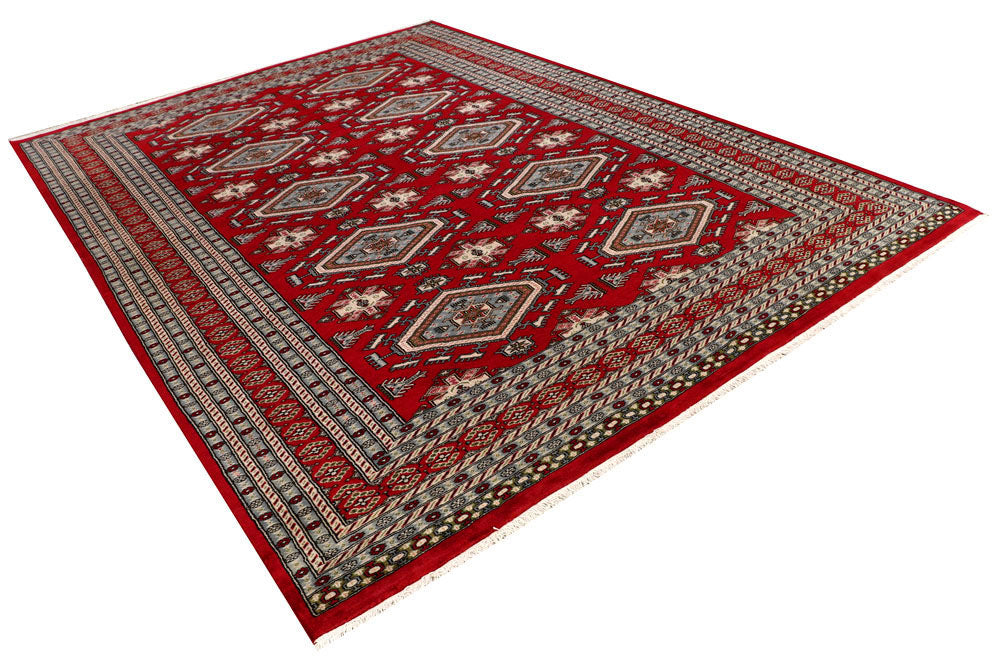 Firebrick Caucasian 7' 11 x 10' 11 - No. 58464 - ALRUG Rug Store