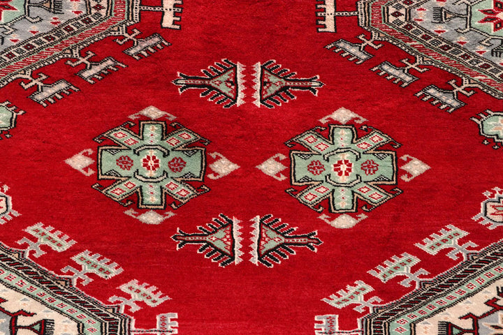 Firebrick Caucasian 8' 2 x 10' 10 - No. 58466 - ALRUG Rug Store