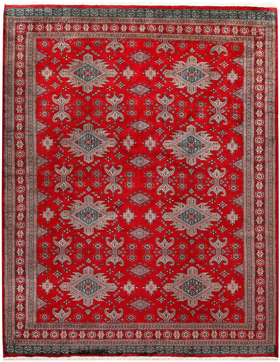 Firebrick Caucasian 8' 2 x 10' 6 - No. 58469 - ALRUG Rug Store