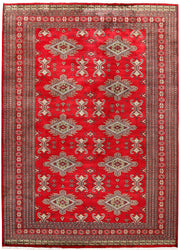 Red Caucasian 8'  2" x 11'  3" - No. QA77250
