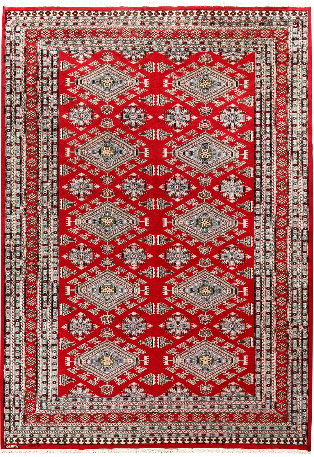 Red Caucasian 8' x 11' 4 - No. 58481 - ALRUG Rug Store