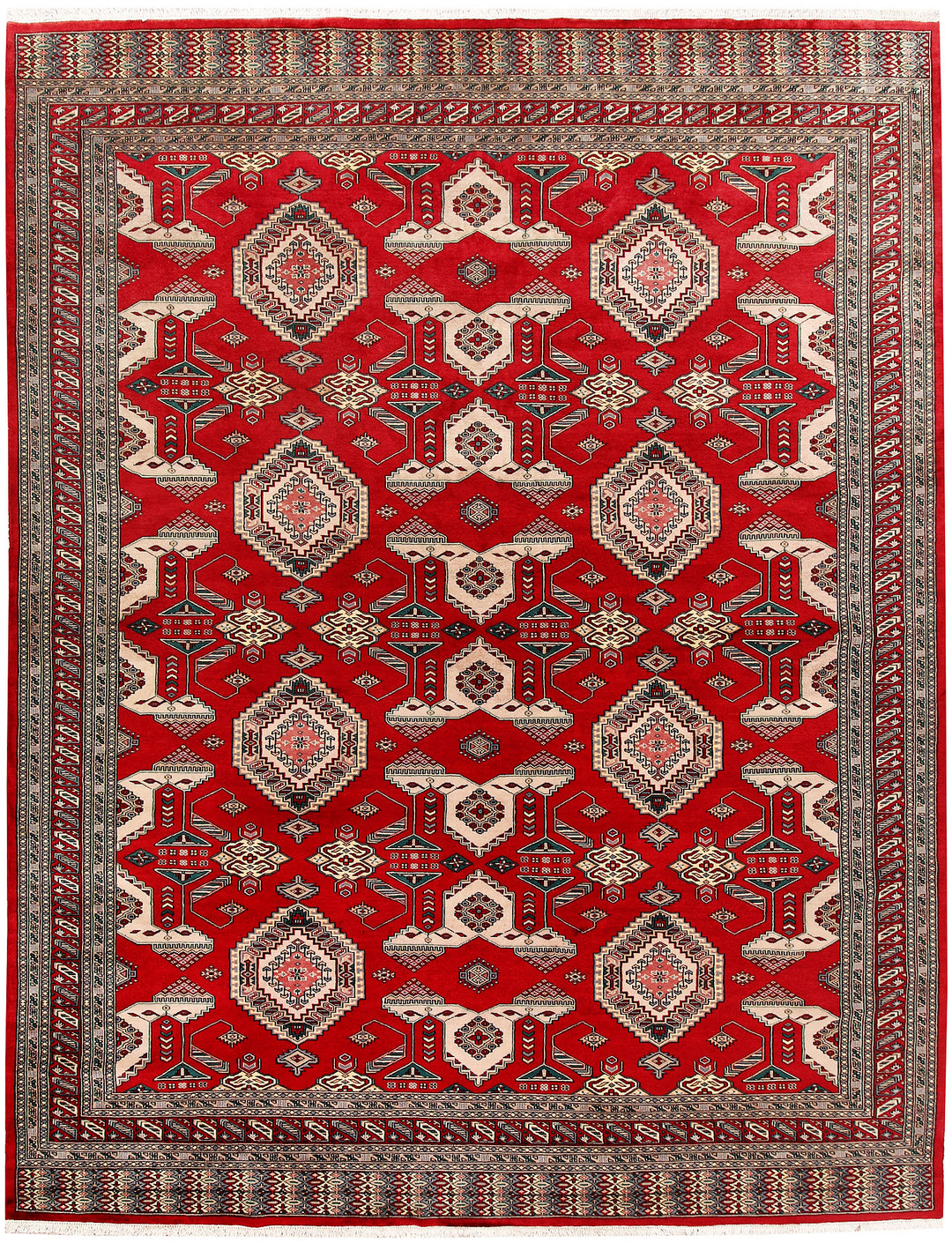 Firebrick Caucasian 8' 1 x 10' 4 - No. 58483 - ALRUG Rug Store