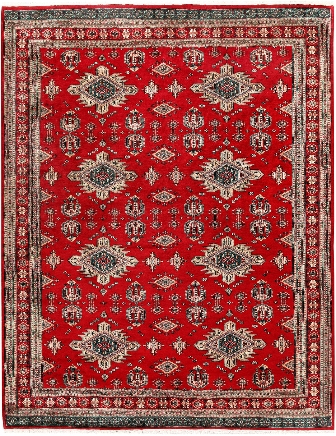 Firebrick Caucasian 8' 1 x 10' 4 - No. 58485 - ALRUG Rug Store